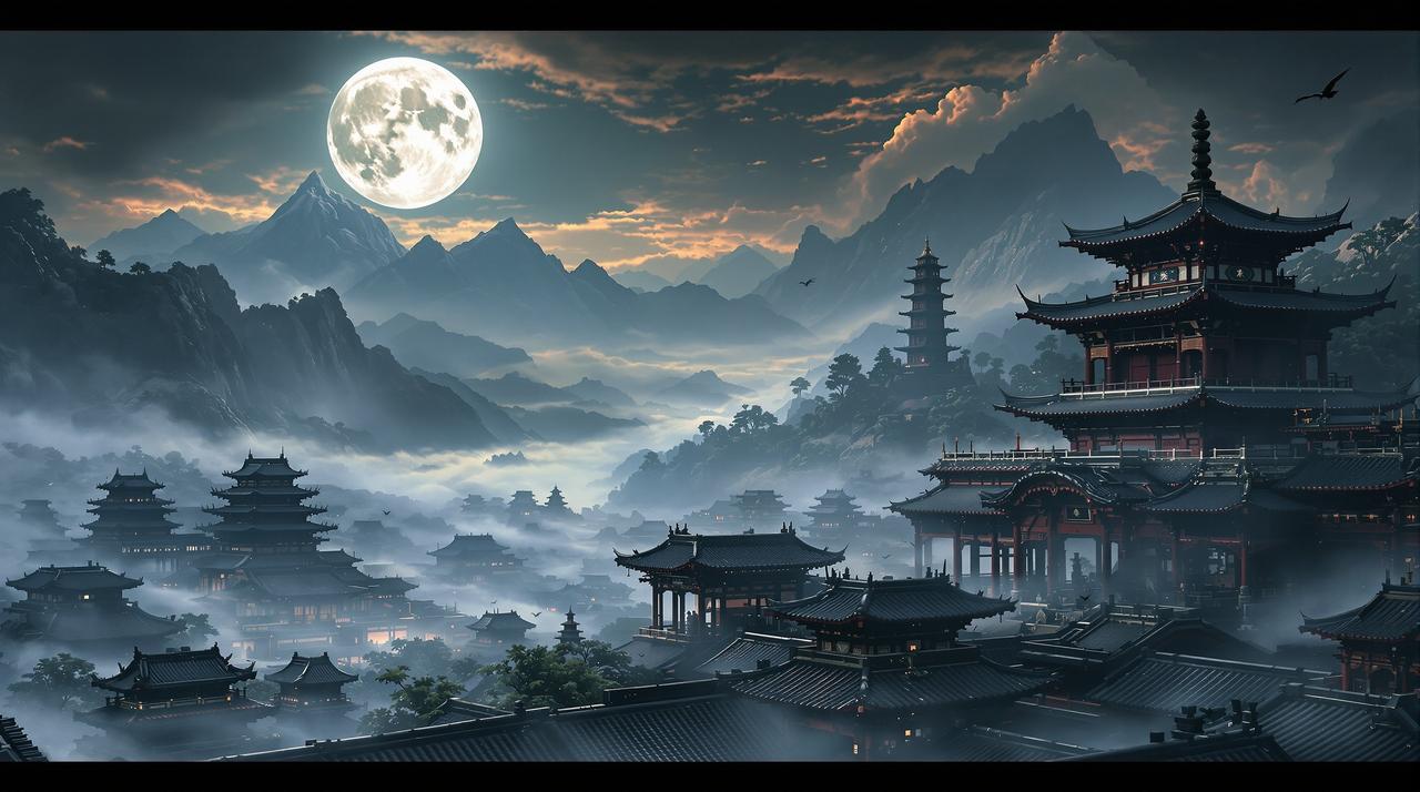 骚虎影视作品江湖旧事背景图